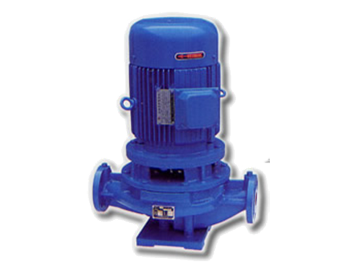 Vertical pipeline pump